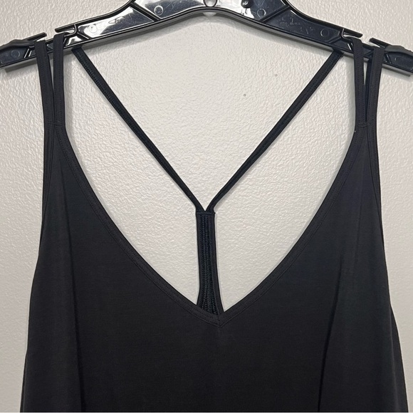 Women’s Athleta Tank Top 2XL Black Halter - Picture 3 of 10